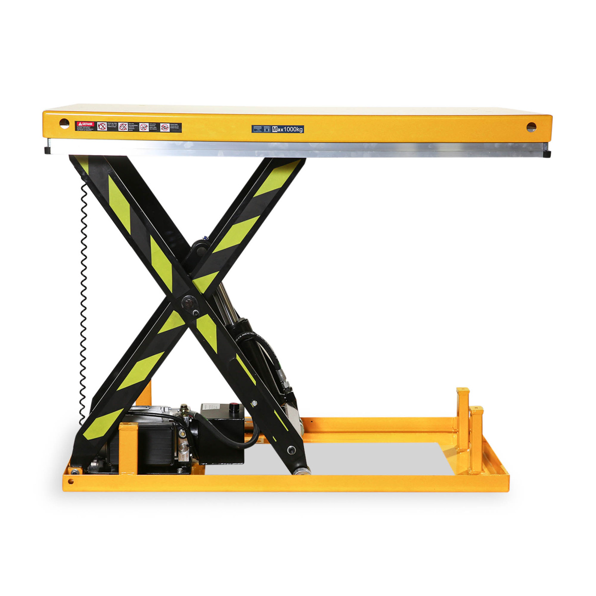 Einsatzmöglichkeiten für stationäre Scheren-Hubtische