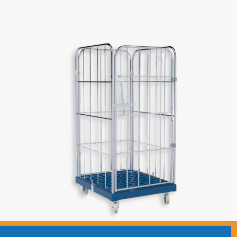 Rollbehälter 4-seitig