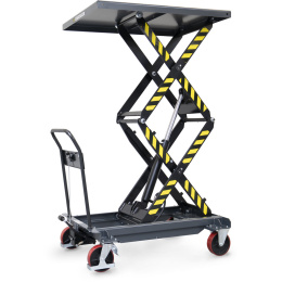 Fetra Fahrbarer Hubtischwagen, 2000 mm Hubhöhe, 1000 kg Tragkraft, Doppelschere