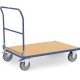 Fetra Klappwagen LxB 1200 x 800 mm, 600 kg, klappbar, Holzplatte
