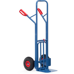 Fetra Paketkarre 250 x 320 mm 300 kg Tragkraft, Vollgummi, Luft, PU Bereifung