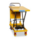Fahrbarer Hubtisch 150 kg, 700 mm Hubhöhe, 740 x 450 mm Plattform Scherenhubtisch