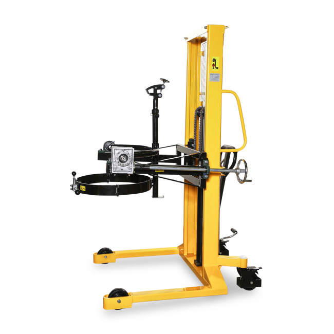 Fasswender OSWALD FS40 - für 208 l DIN-Fässer, 400 kg, Hochhubwagen Fasskipper