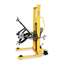 Fasswender OSWALD FS40 - für 208 l DIN-Fässer, 400 kg, Hochhubwagen Fasskipper