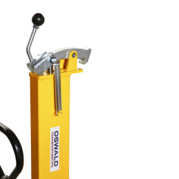 Fassroller OSWALD FK250 - 250 kg - Aufnahmebreite 630 mm - zum Heben von Fässern