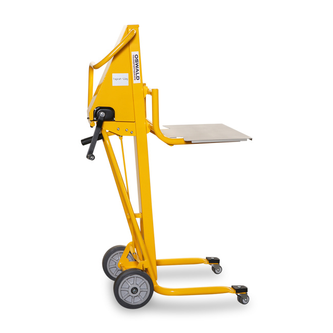 Minilift OSWALD MHL120 Stapler mit Seilwinde 120 kg Tragkraft, 1085 mm Hubhöhe