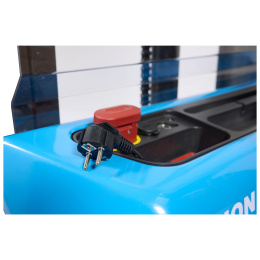 HanseLifter Deichselstapler 1200 kg, 3200 mm Hubhöhe, 1150 mm Gabellänge, Easy-DH1232-Li