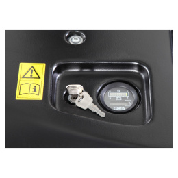 HanseLifter Deichselstapler 1600 kg, bis 5000 mm Hubhöhe, Mitfahrerplattform, Triplexmast