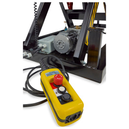 HanseLifter Hubtisch HIW - 1000 bis 4000 kg Tragkraft,1400 mm Hubhöhe, 230/380V