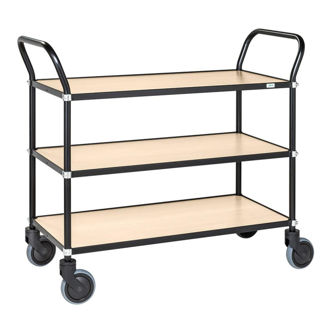 Servierwagen Tablettwagen - 3 Böden - 1100 x 430 x 940 mm - 250 kg Traglast
