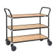 Servierwagen Tablettwagen - 3 Böden - 1100 x 430 x 940 mm - 250 kg Traglast