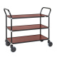 Servierwagen Tablettwagen - 3 Böden - 1100 x 430 x 940 mm - 250 kg Traglast