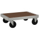 Basiswagen Rollbrett LxB bis 1200 x 800 mm - bis 800 kg - mit oder ohne Bremse
