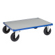 Basiswagen Rollbrett LxB bis 1200 x 800 mm - bis 800 kg - mit oder ohne Bremse