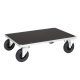 Basiswagen Rollbrett LxB bis 1200 x 800 mm - bis 800 kg - mit oder ohne Bremse