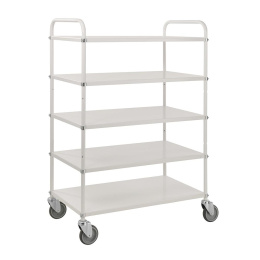 Etagenwagen mit 5 Böden - 980 x 585 x 1445 mm - 250...