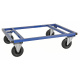 Paletten-Fahrgestell niedrig - bis 1244 x 844 x 355 mm - 800 kg Tragkraft - Stahl