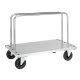 Plattenwagen Bügelwagen - bis 945 mm Höhe - 500 kg Tragkraft - verzinkt
