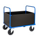 Vierwandwagen Kofferwagen 900 mm Höhe - 500 kg Tragkraft - blau