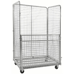 Gitterrollwagen 2 bis 4 Seiten - bis 600 kg - bis 1800 mm Höhe - verzinkt