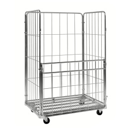Gitterrollwagen 2 bis 4 Seiten - bis 600 kg - bis 1800 mm Höhe - verzinkt