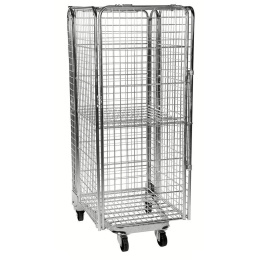 Gitterrollwagen 2 bis 4 Seiten - bis 600 kg - bis 1800 mm Höhe - verzinkt