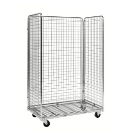Gitterrollwagen 2 bis 4 Seiten - bis 600 kg - bis 1800 mm Höhe - verzinkt