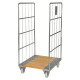 Gitterrollwagen Holzbasis 2 bis 4 Seiten - bis 800 kg - bis 1700 mm Höhe