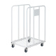 Gitterrollwagen mit 2 Seiten - 530 x 630 x 1000 mm - 150 kg Tragkraft
