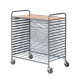 Trockenwagen Tischwagen - bis 950 x 600 x 1640 mm - 100 kg Tragkraft