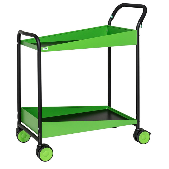 Tischwagen Design mit Softgrip - 866 x 503 x 980 mm - 150 kg Tragkraft - Stahl
