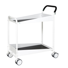 Tischwagen Design mit Softgrip - 866 x 503 x 980 mm - 150 kg Tragkraft - Stahl