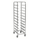 Tablettwagen Eurokastenwagen - 460 x 590 x 1880 mm - 150 kg - verzinkt