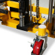 Fahrbarer Hubtisch mit Gabeln und Plattform 400 kg, 1,5 m Hubhöhe, 650 mm Gabeln