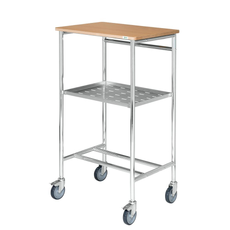 Rollpult Tischwagen mit Zwischenboden 600 x 440 x 1.055 mm, Traglast: 150 kg
