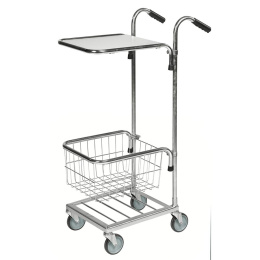 Mini-Transportwagen 660 x 385x 1090 mm - 35 kg Tragkraft - Stahl