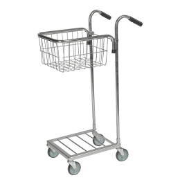 Mini-Transportwagen 660 x 385x 1090 mm - 35 kg Tragkraft - Stahl