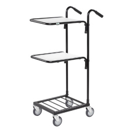 Mini-Transportwagen 660 x 385x 1090 mm - 35 kg Tragkraft - Stahl