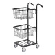 Mini-Transportwagen 660 x 385x 1090 mm - 35 kg Tragkraft - Stahl