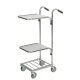 Mini-Transportwagen 660 x 385x 1090 mm - 35 kg Tragkraft - Stahl