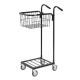 Mini-Transportwagen 660 x 385x 1090 mm - 35 kg Tragkraft - Stahl