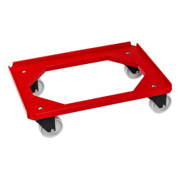 Kistenroller für 600 x 400 Behälter - bis 275 kg Traglast - Kunststoff