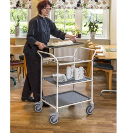 Servierwagen Tablettwagen 3 Böden - 770 x 495 x 960...