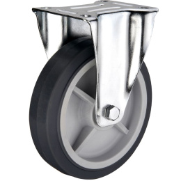 TPE Lenkrolle Bockrolle Bremsrolle Einbaurad mit...