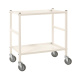 Tischwagen mit 2 Böden 690 x 430 x 750 mm - 150 kg Traglast - Stahl