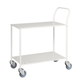 Tischwagen mit 2 Böden bis 850 x 435 x 950 mm - 150 kg Traglast - Stahl