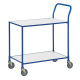 Tischwagen mit 2 Böden bis 850 x 435 x 950 mm - 150 kg Traglast - Stahl