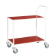 Tischwagen mit 2 Böden bis 850 x 435 x 950 mm - 150 kg Traglast - Stahl