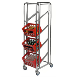 Eurokastenwagen für 4 Getränkekästen -...