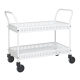 Verkaufswagen mit 2 Böden - 1130 x 550 x 940 mm - 250 kg Traglast - Stahl